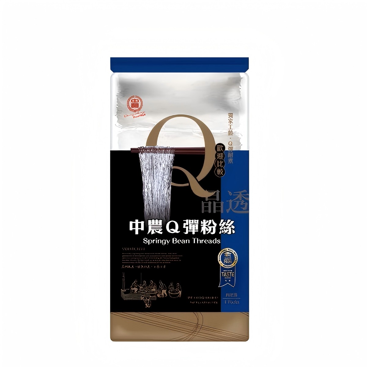 中農- Q彈粉絲4把裝 140g