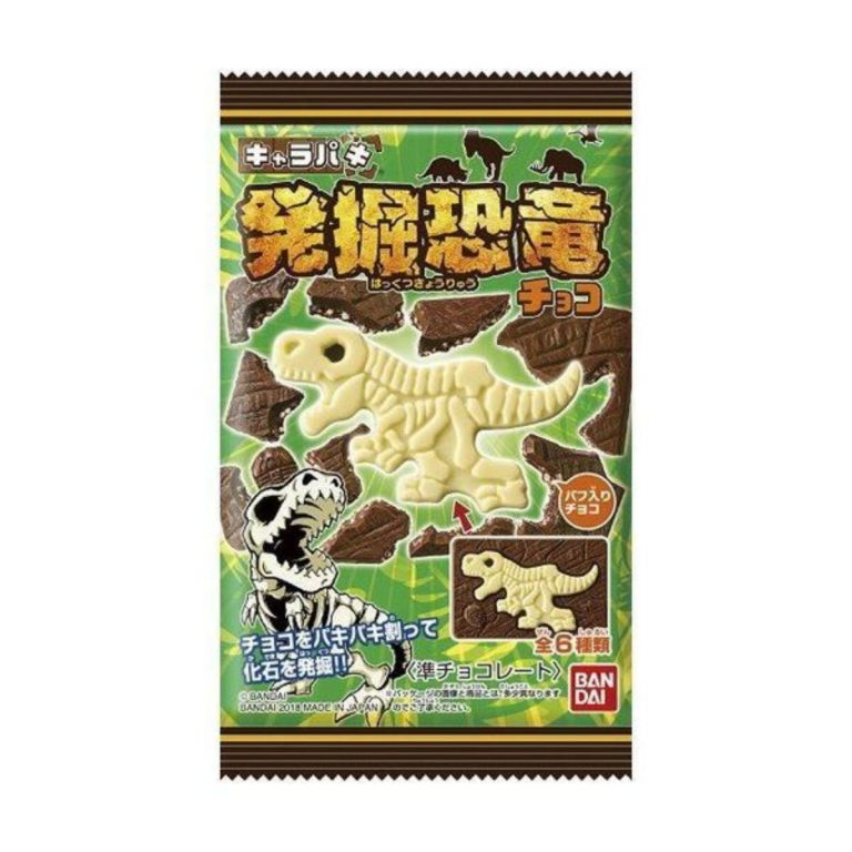 BANDAI- [Same JAN] Character Paki Excavation Dinosaur Chocolate (March 2025 RN)