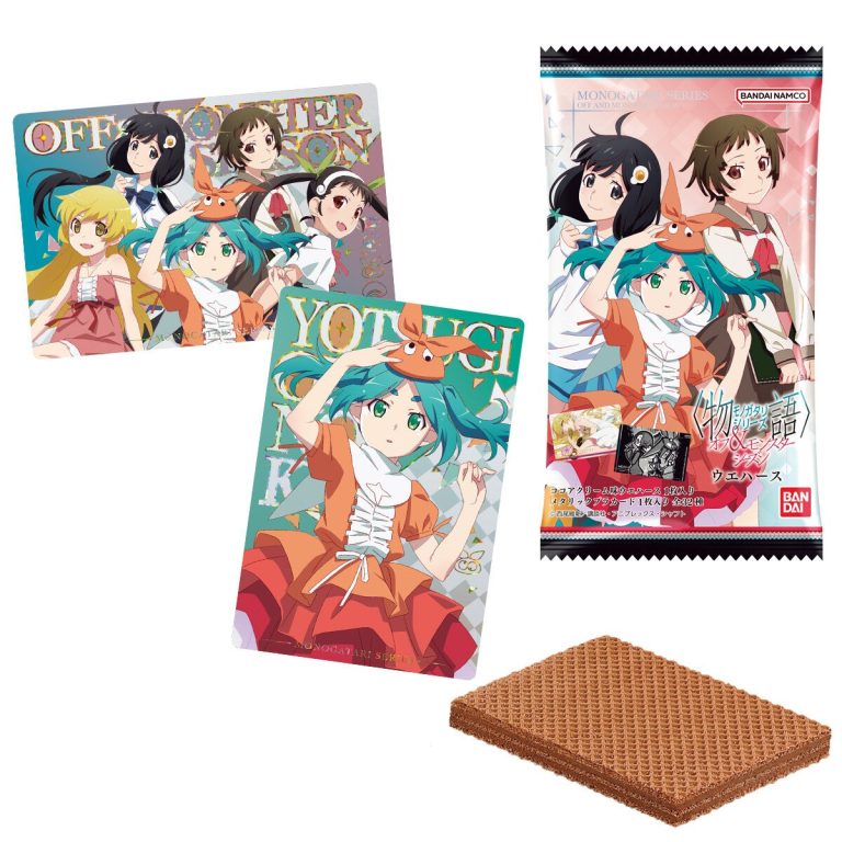 BANDAI- Monogatari Series Off & Monster Season Wafers