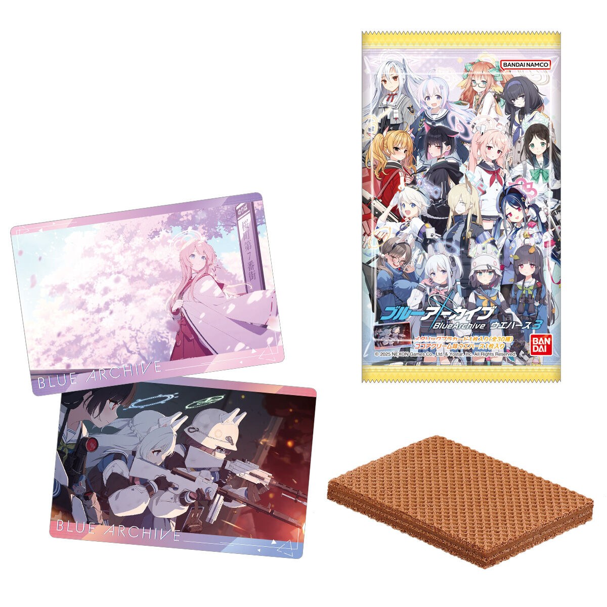 バンダイ- ブルーアーカイブ ウエハース3 Blue Archive Wafers 3