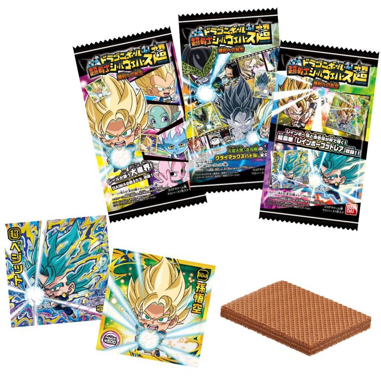バンダイ- ドラゴンボール 超戦士シールウエハース 超 勝利への執念