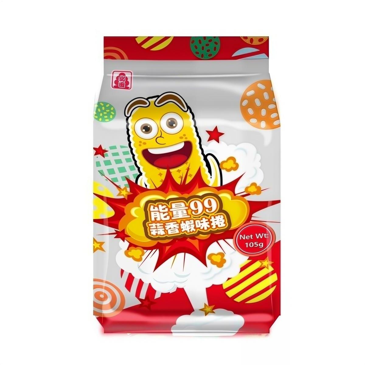 Pei Tien- Energy 99 Sticks – Garlic Shrimp Flavor 105g (14 pcs)