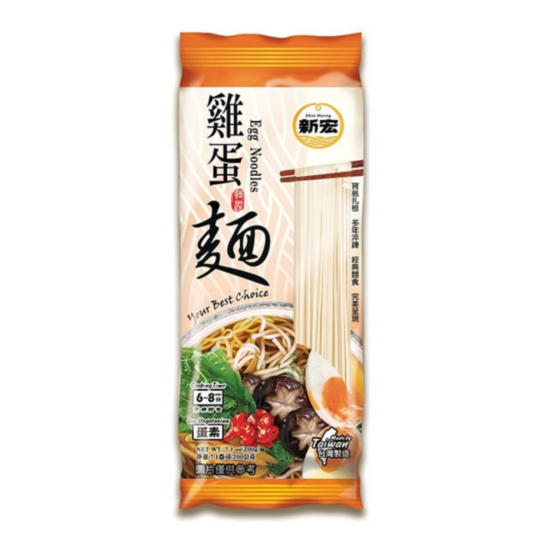 新宏- 卵麺（たまごめん） 200g
