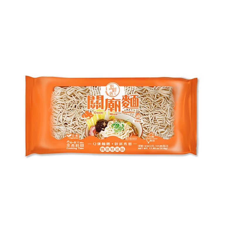 新宏- 関廟麺（細） 510g