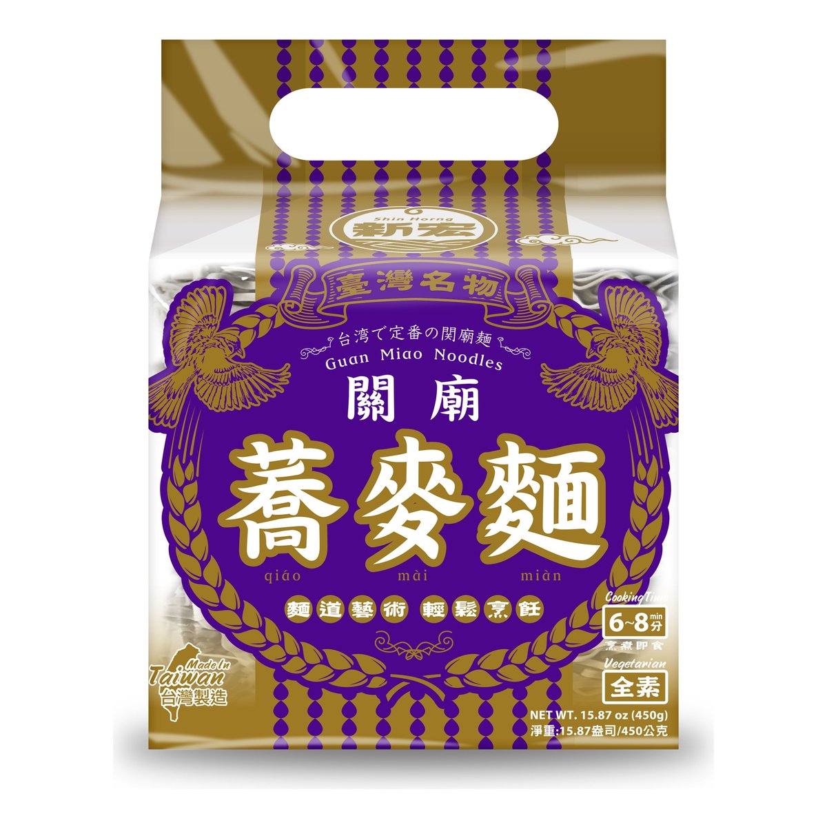 新宏- 關廟蕎麥麵 450g