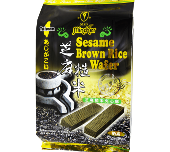 Mincher- Sesame Brown Rice Wafer