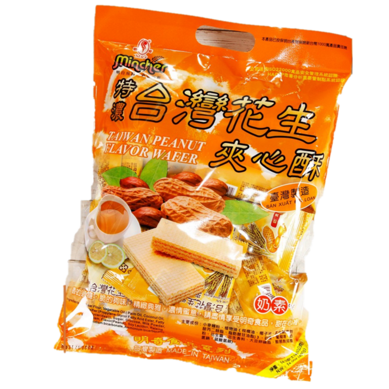 明奇- 濃厚ピーナッツウエハース 400g