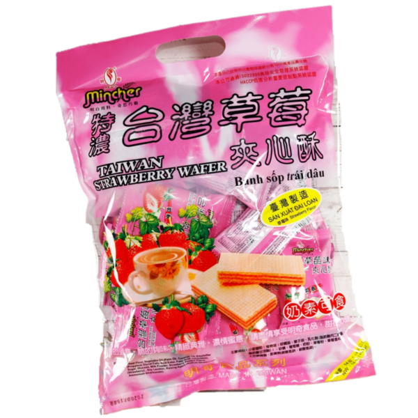 Mincher - Strawberry Flavor Wafer