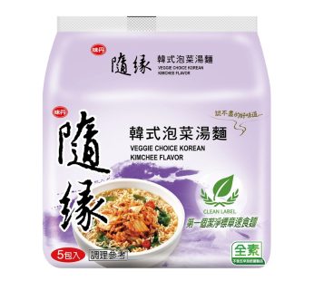 味丹- 隨緣 韓式泡菜湯麵（外銷專版） 
