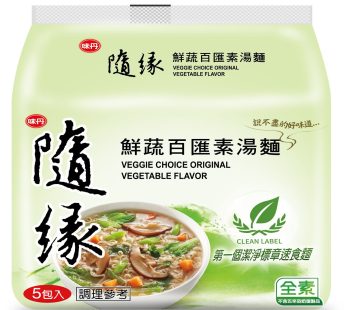 味丹- 隨緣 鮮蔬百匯湯麵（外銷專版） 