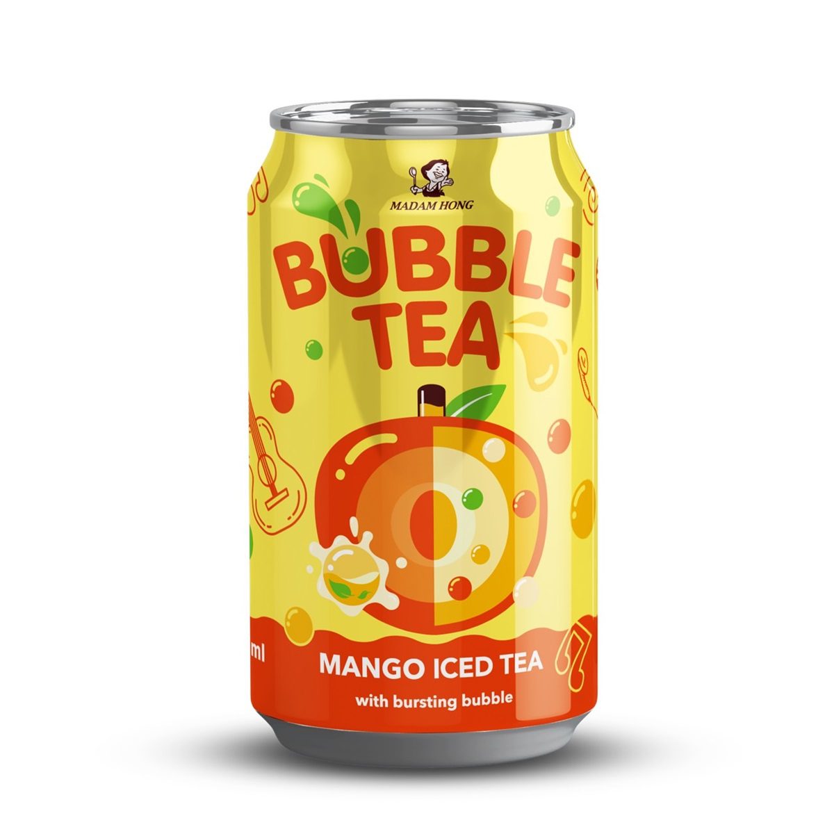 Madam Hong- Mango Bubble Tea 320ml