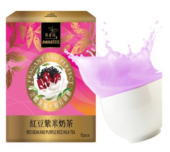 阿華師- 紅豆紫米奶茶