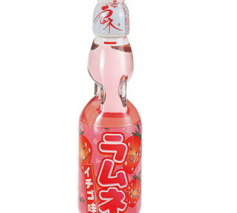 ハタ鉱泉- 瓶ラムネ いちご味 200ml
