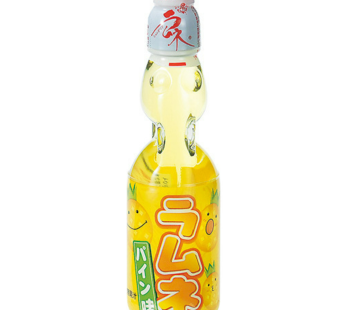 ハタ鉱泉- 瓶ラムネ パイン味 200ml