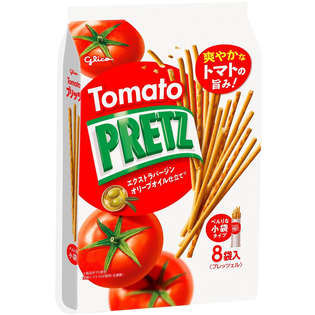 GLICO- TOMATO PRETZ 110g