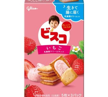 江崎グリコ- ビスコ いちご