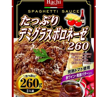 ハチ- たっぷりデミグラボロネーゼ