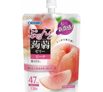 Orihiro- Q彈蒟蒻凍飲 - 蜜桃口味