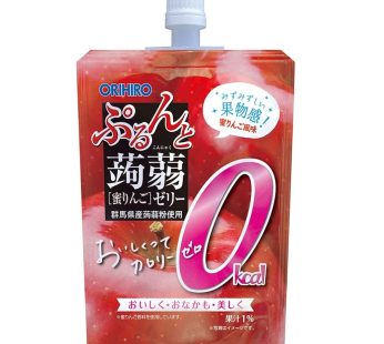 Orihiro- 零卡Q彈蒟蒻凍飲 - 蜜蘋果口味