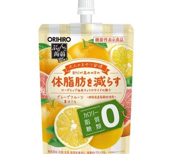 Orihiro- Q彈蒟蒻凍飲PLUS - 紅葡萄柚口味