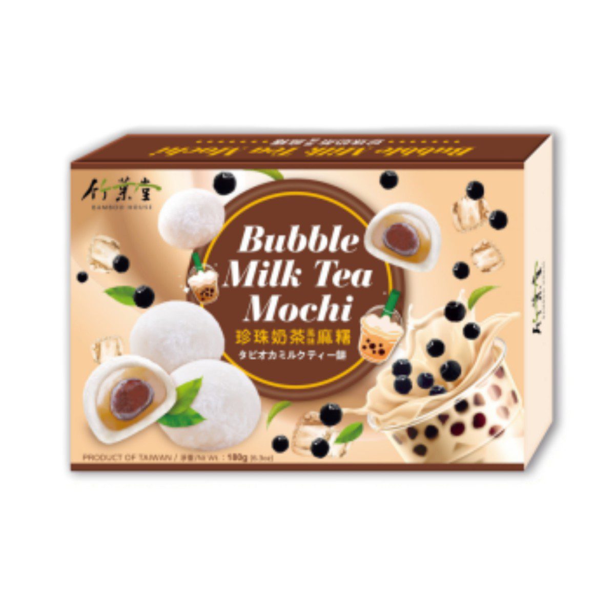 竹葉堂- タピオカミルクティー風味大福 180g