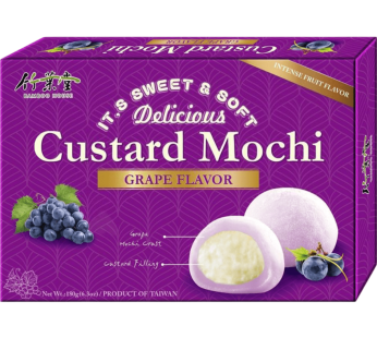 Bamboo House- Custard Mochi Grape Flavor