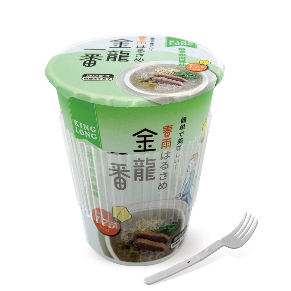 Jung-Nung- Golden Dragon Ichiban Sauerkraut Duck Flavor Vermicelli Cup