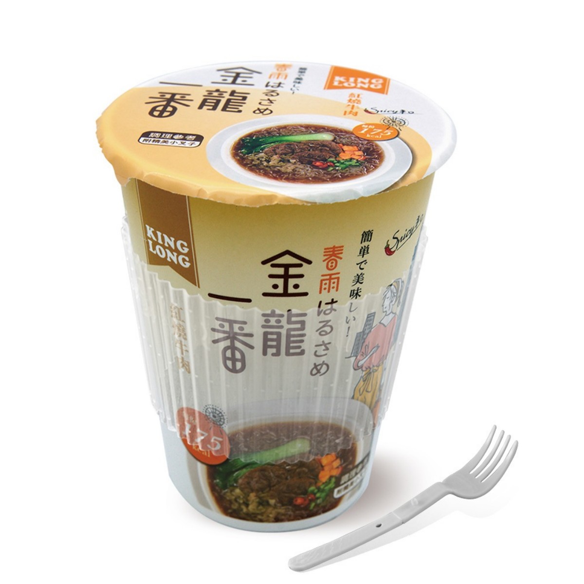 Jung-Nung- Golden Dragon Ichiban Braised Beef Flavor Vermicelli Cup