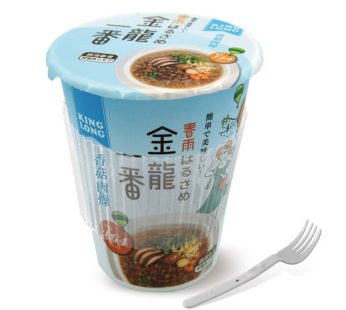 Jung-Nung- Golden Dragon Ichiban Shiitake Pork Gravy Flavor Vermicelli Cup