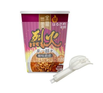 Jung-Nung- Golden Dragon Ichiban Fiery Spicy Dan Dan Rice Noodle Cup