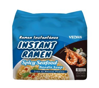 VEDAN- Instant Noodles-spicy seafood flavour noodle soup