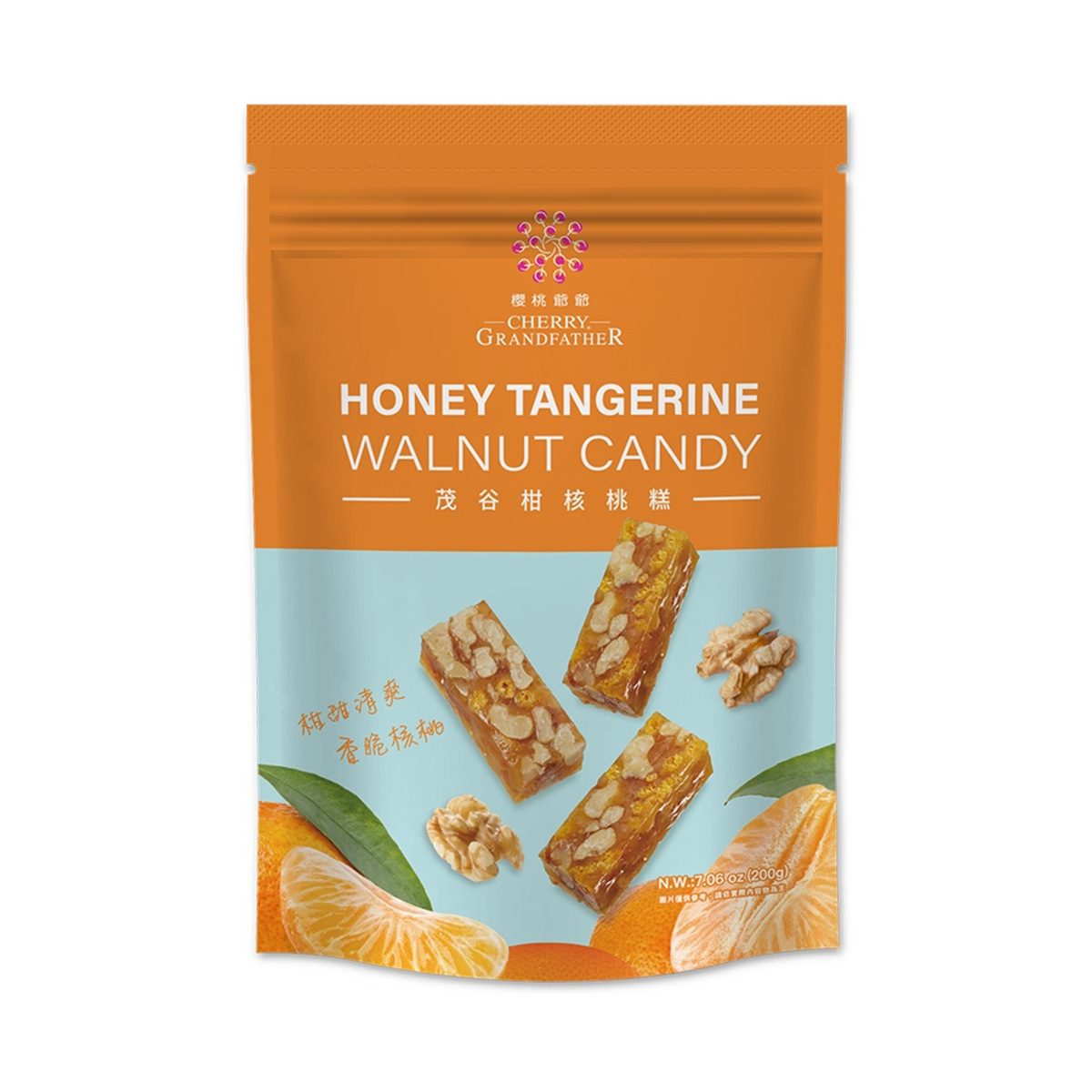 櫻桃爺爺- 茂谷柑核桃糕 200g