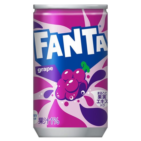 COCA COLA- Fanta Grape Can 160ml