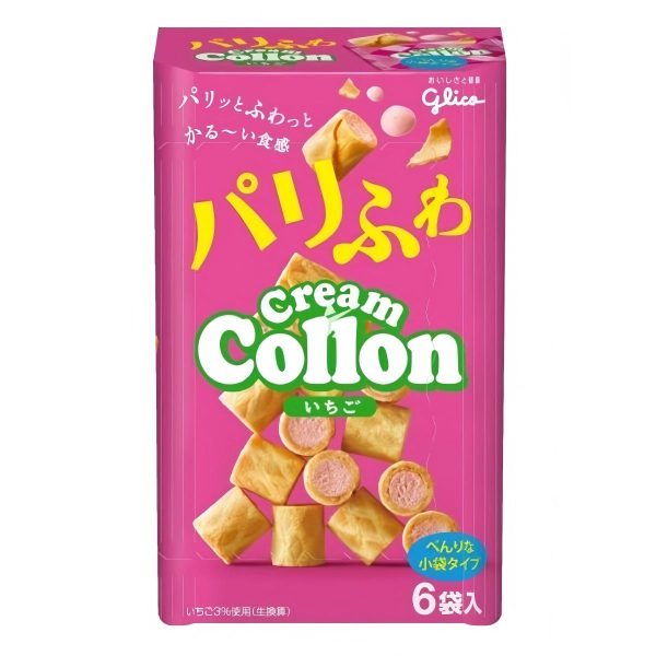 GLICO- Cream Collon Strawberry