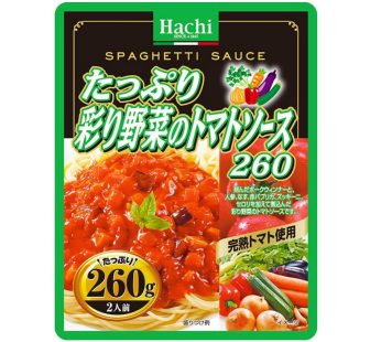HACHI- Rich Colorful Vegetable Tomato Sauce 260g
