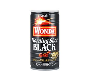Asahi- Wonder Morning Shot Black – Unsweetened 185g