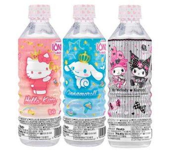 波本威士忌 - 三麗鷗卡通人物離子水 PET 500毫升