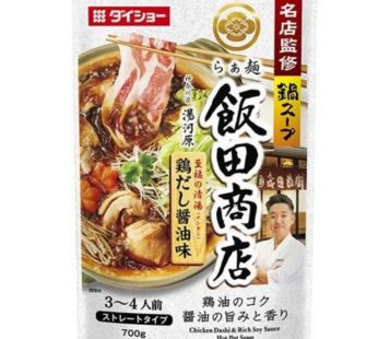Daisho- Famous Shop Supervised Iida Shoten Chicken Soy Sauce Hot Pot Soup 700g
