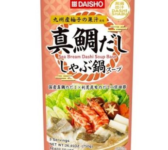 Daisho- GB Dashi Shabu Hot Pot Soup Grilled Flying Fish Broth Flavor 750g