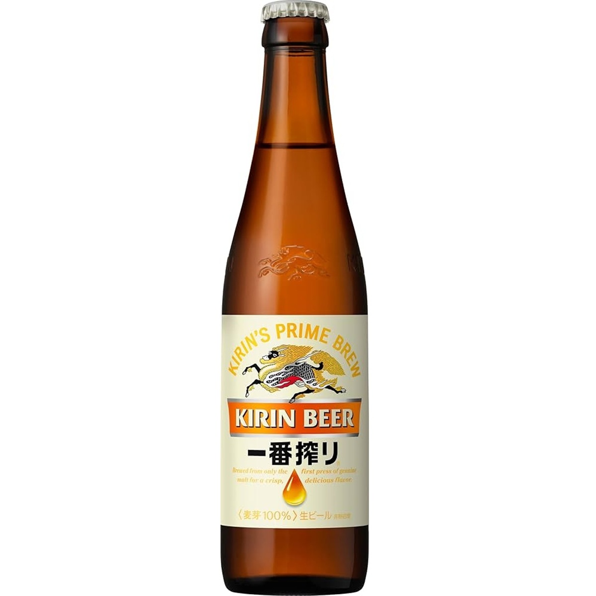 Kirin- ICHIBANSHIBORI DRAFT BEER BOTTLE 334ml