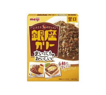 明治 - 日常美味銀座咖哩 - 甜味 170克