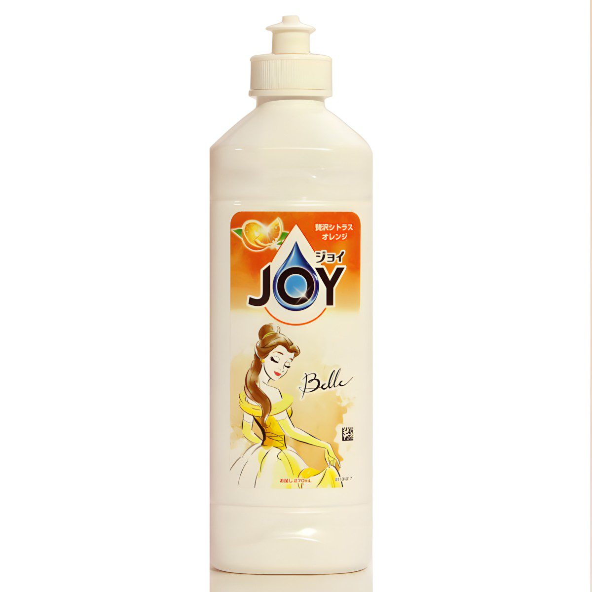P&G- 除菌ジョイコンパクト 贅沢シトラスオレンジの香り キャップ付き詰替 ディズニーコラボデザイン 270ml