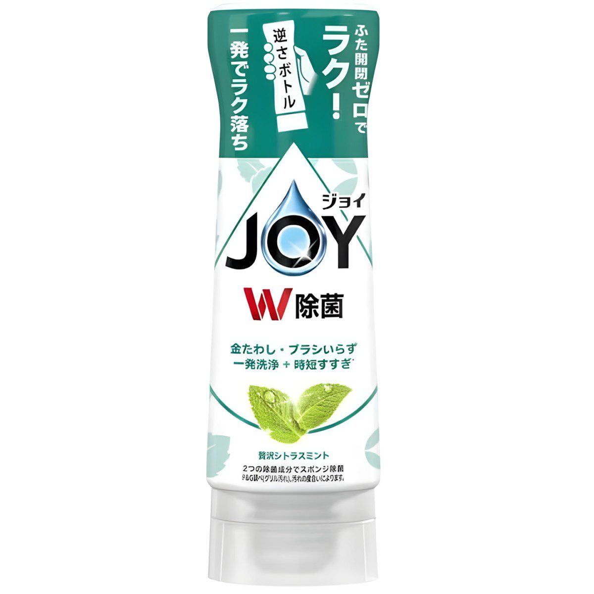 P&G- 除菌ジョイコンパクト 贅沢シトラスミントの香り 逆さボトル 290ml