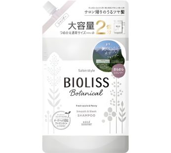 KOSÉ- SALON STYLE BIOLISS BOTANICAL SHAMPOO SMOOTH & SLEEK REFILL LARGE CAPACITY