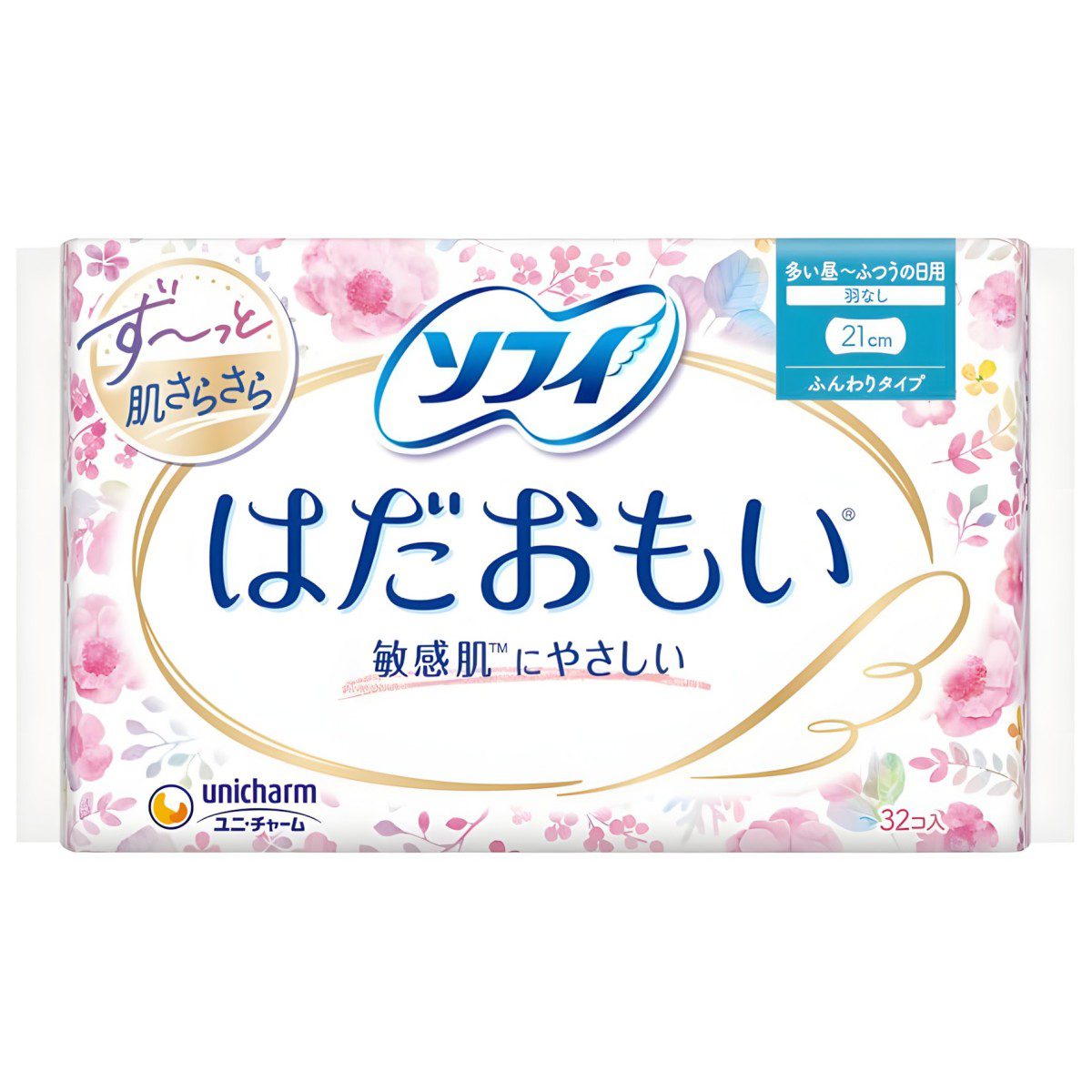 ソフィ- ソフィはだおもい ふつうの日用 羽なし ３２枚