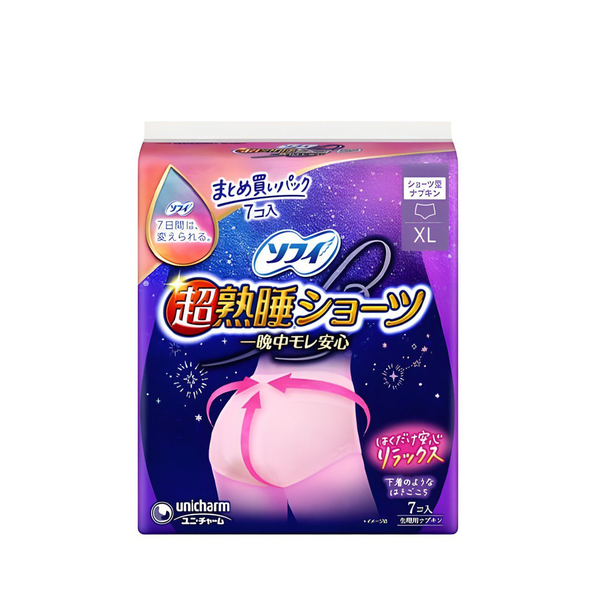 ソフィ- 超熟睡ショーツ XL 7枚