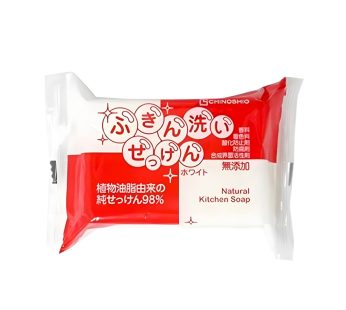 Chinoshiosya- Dishcloth Cleaning Soap White 120G