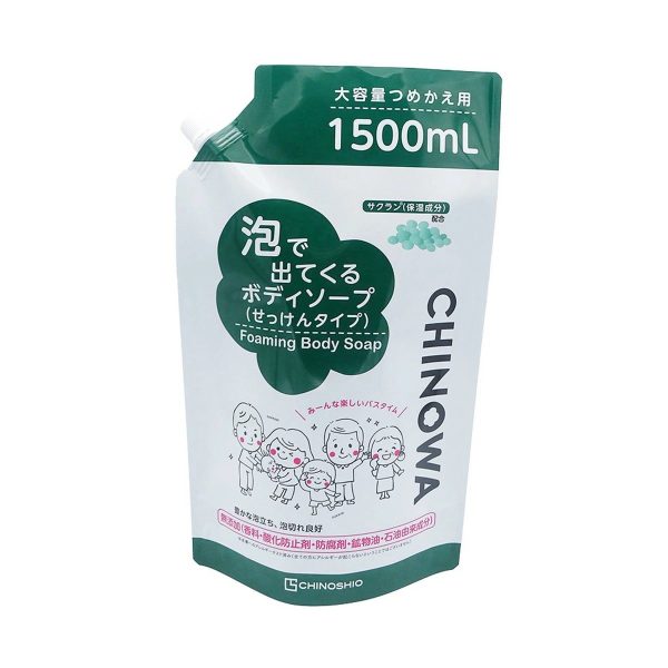Chinoshiosya- CHINOWA Foaming Body Soap 1500ML