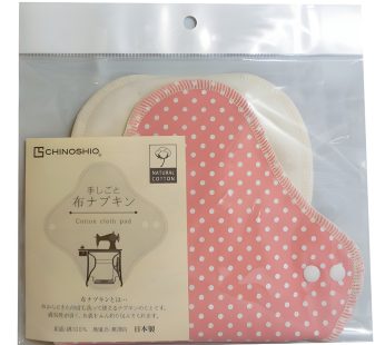 Chinoshiosya- CHINOSHIO Cloth Pad Night Use – Pink Polka Dot