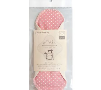 Chinoshiosya- CHINOSHIO Cloth Pad Day Use – Pink Polka Dot